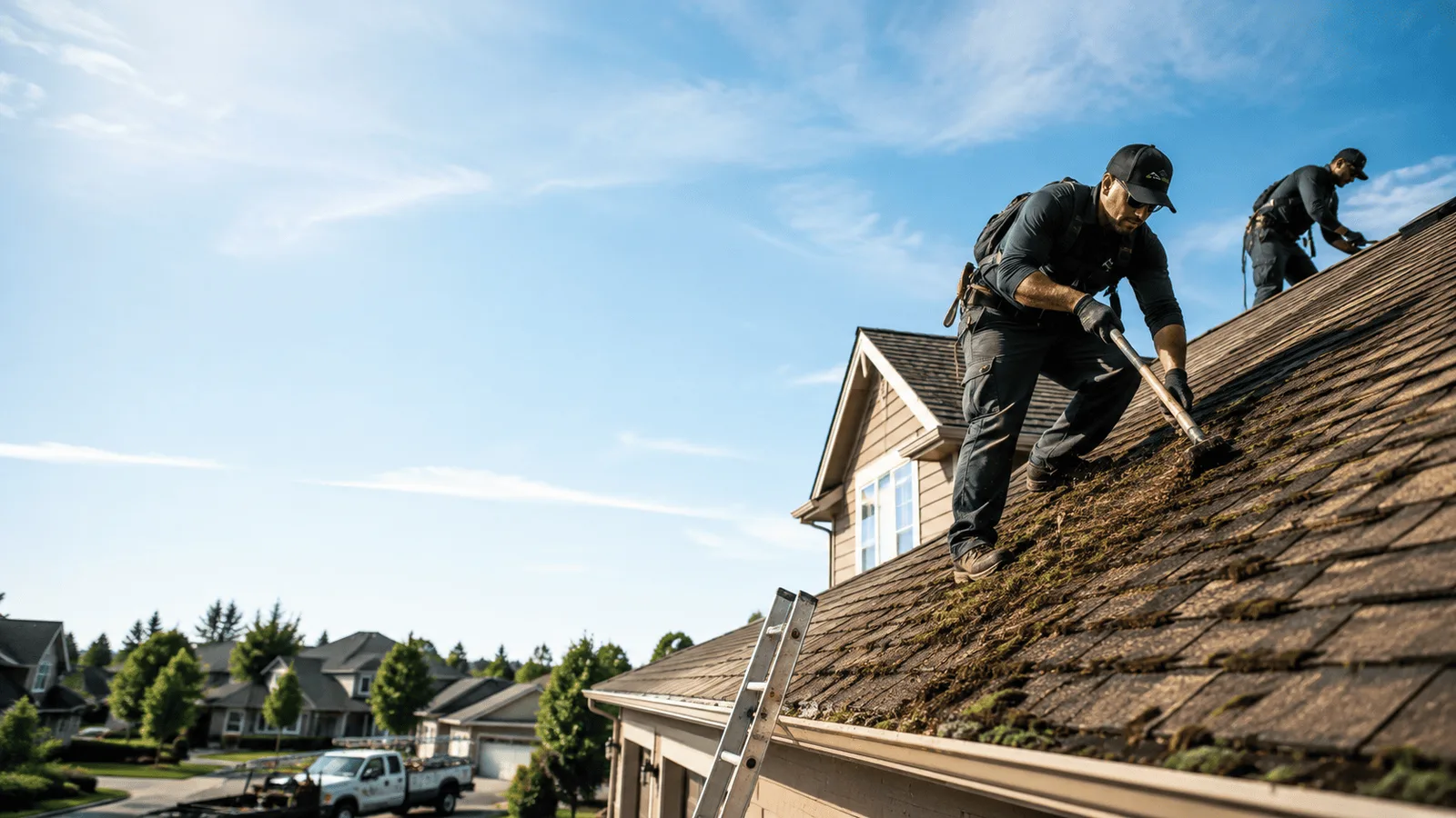 Roof Moss Removal in Chicopee, MA near me